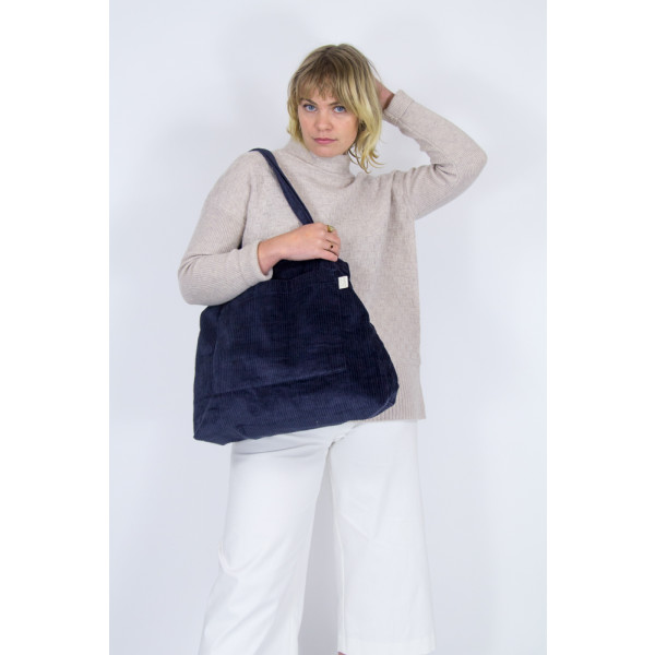 Large cord tote bag discount