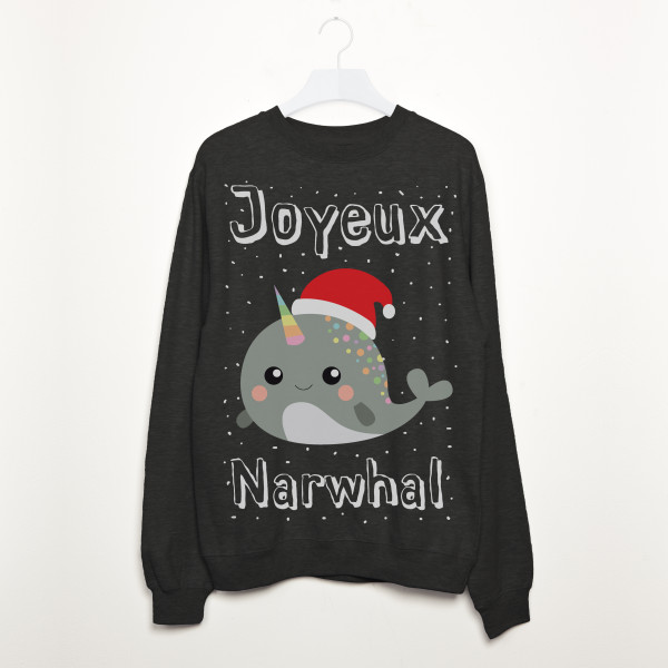 Grey store christmas sweatshirt