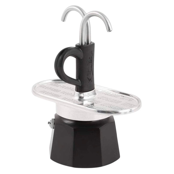 Bialetti Moka Mini Express Espresso Maker - 2 Cup (Black Base)