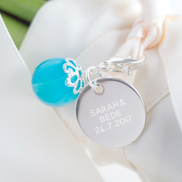 Tiffany something blue charm top