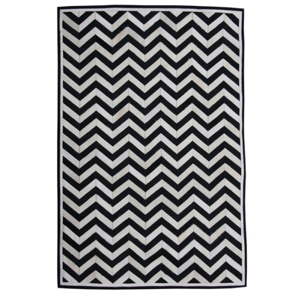 Chevron Cowhide Rug Hardtofind