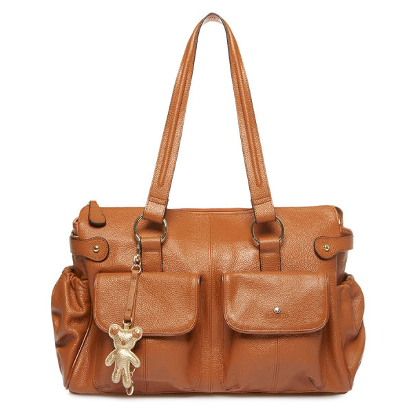 Leather nappy bag hotsell