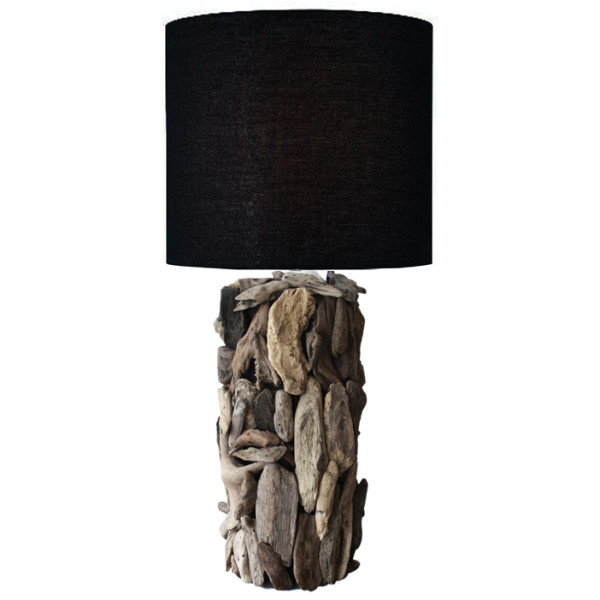 Driftwood sale lamp base