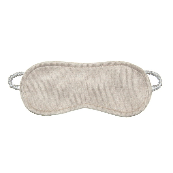 cashmere silk eye mask