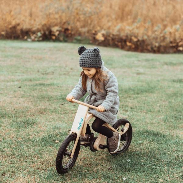 Kids wooden bike top