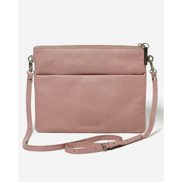 Juliette Clutch Bag in Dusty Rose hardtofind