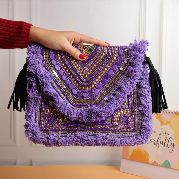 Banjara clutch bag cheap