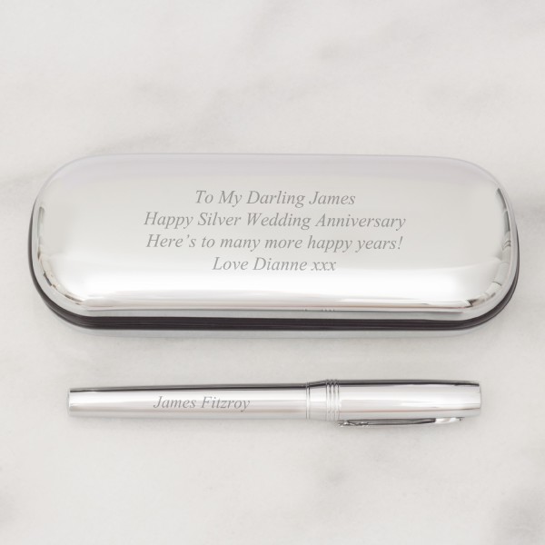 engraved pen case