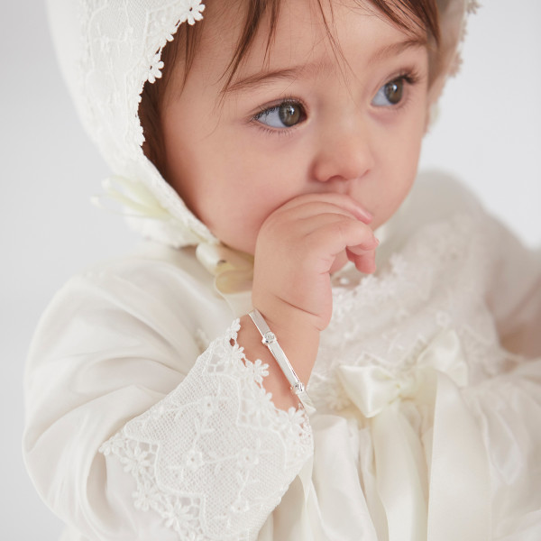 Babys christening bangle hotsell