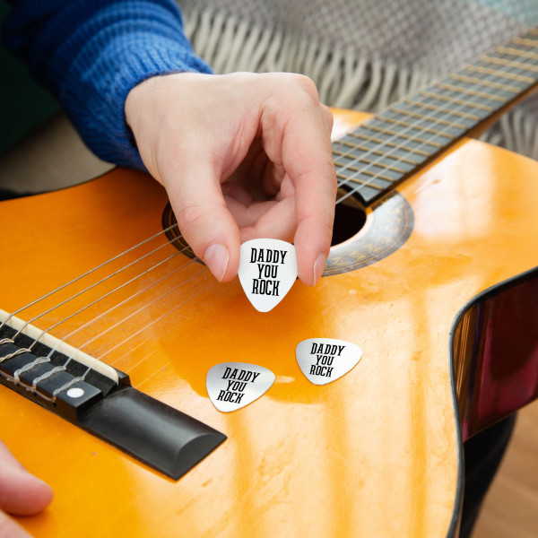 Personalised Double Guitar and Plectrum Stand - MIJMOJ