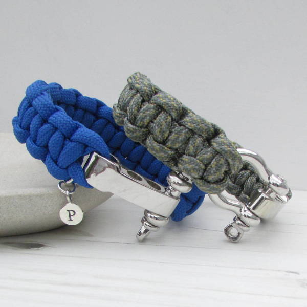 personalised paracord bracelet