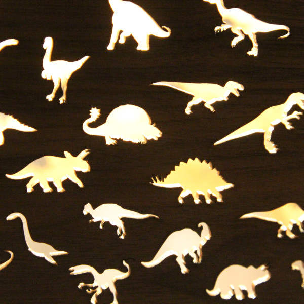 Dinosaur ceiling shade top