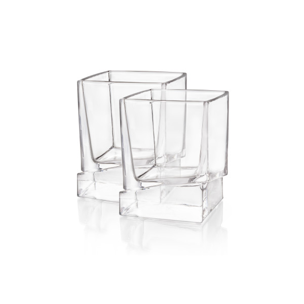Square whiskey hot sale glasses