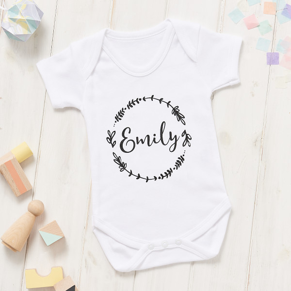 personalised baby pjs