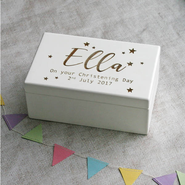 Christening musical box clearance