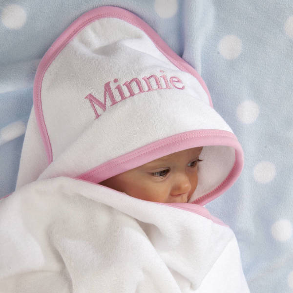 personalized hooded baby towels