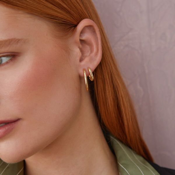 Small gold hoop earrings australia hotsell