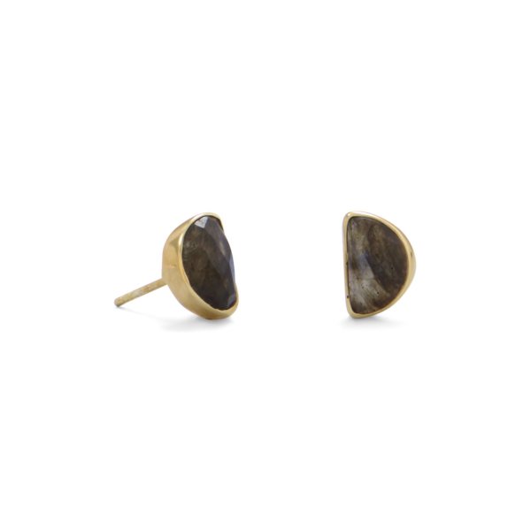 Labradorite 2024 stud earrings