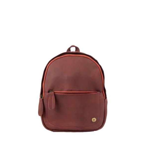 maroon mini backpack