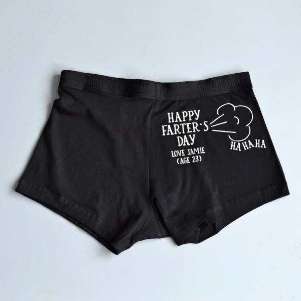 Farter's Day… Ha Ha Personalised Underwear