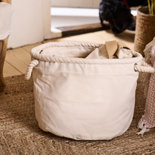 Personalised toy storage basket on sale