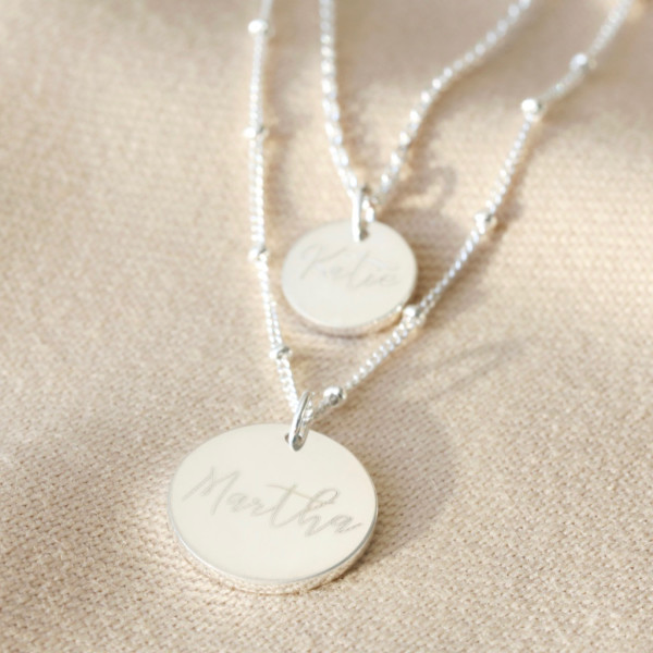Sterling store layered necklace