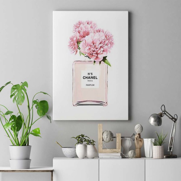 Chanel No.5 Flower Poster & Canvas Print