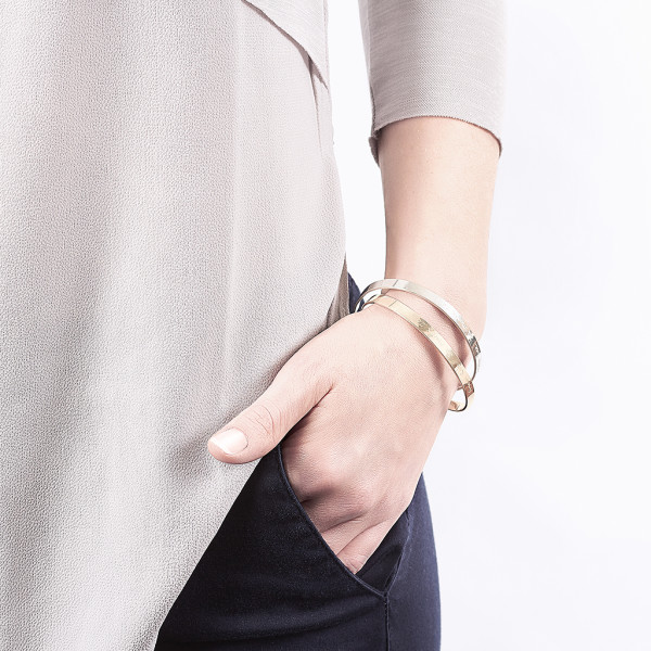 Your Handwriting Personalised Cuff Bracelet