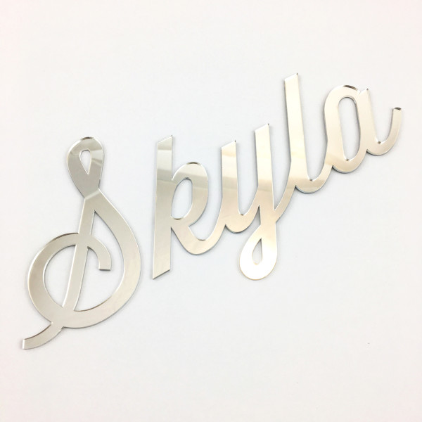 Mirror Personalised Script Name