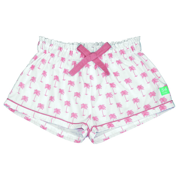 Pink Palm Pj Shorts