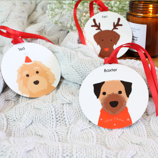Personalised Dog Ornament