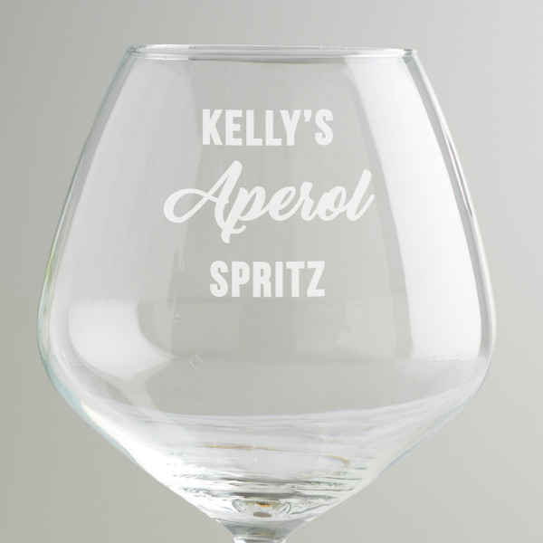 Personalised Aperol Spritz Glass - Becky Broome Becky Broome