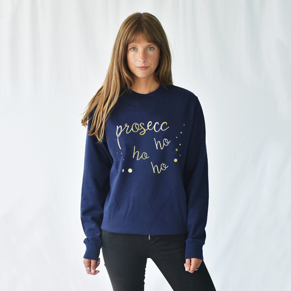 Prosecco Ho Ho Ho Unisex Christmas Sweatshirt Jumper hardtofind