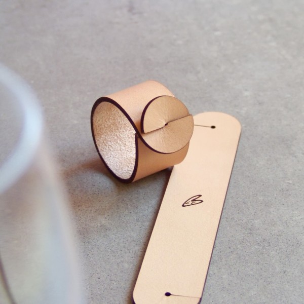 Leather napkin holder shop