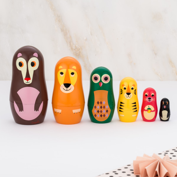 animal babushka dolls