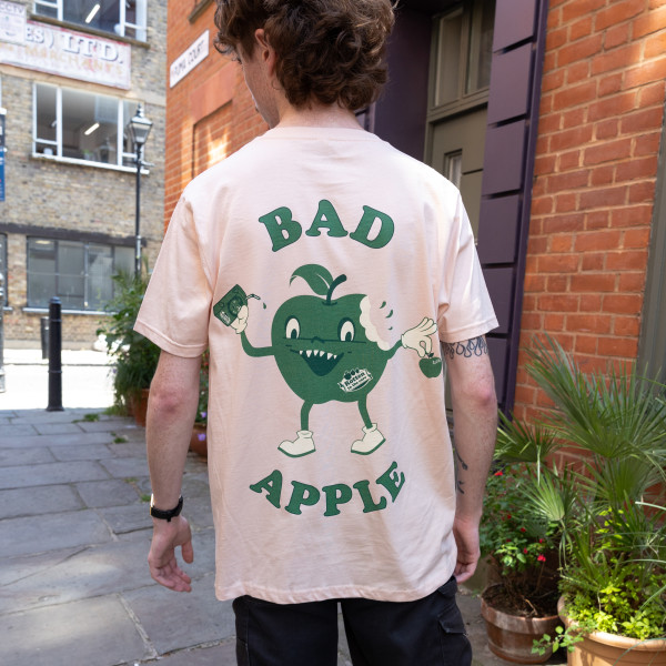 Bad Apple Unisex T Shirt In Peach hardtofind