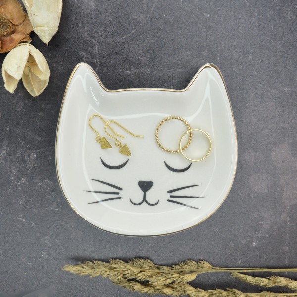 Personalised Cat Trinket Jewellery Dish hardtofind