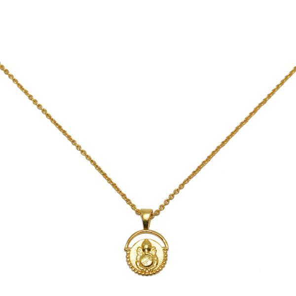 Ganesh necklace gold sales