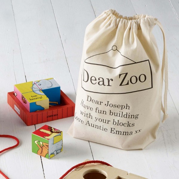 Dear zoo puzzle blocks on sale