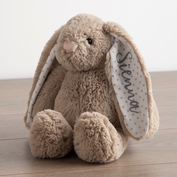 personalised easter bunny soft toy