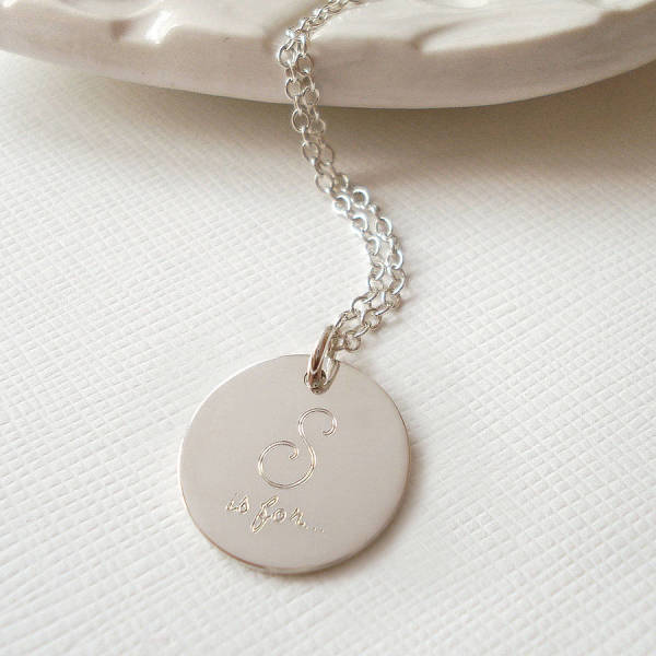 Sterling Silver Sister Necklace