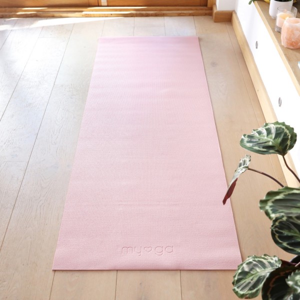 Hot pink yoga mat deals