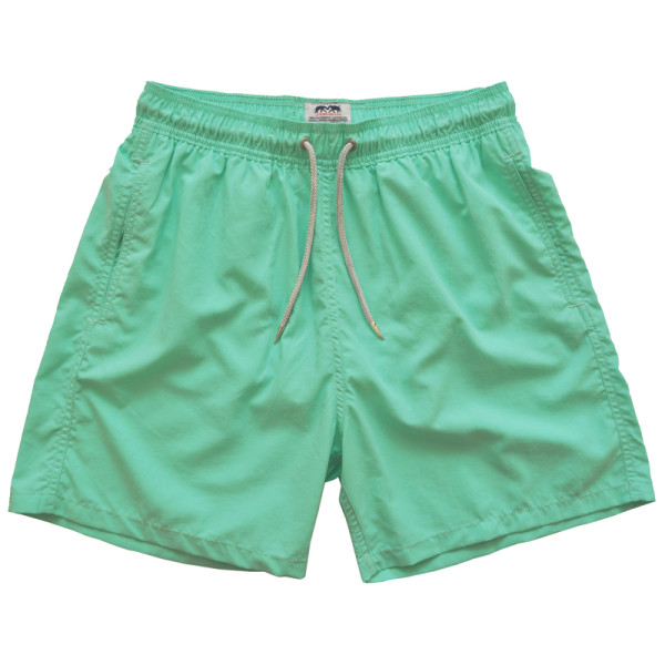 mint green swim trunks