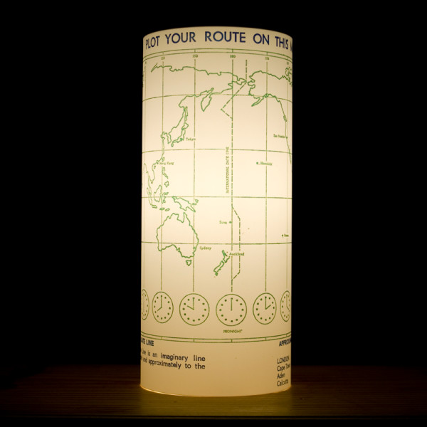 World map hot sale lamp