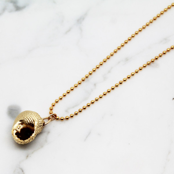 Snail shell hot sale necklace