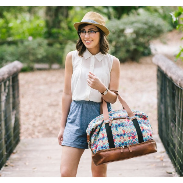 Weekender Mosaic Bag for travel