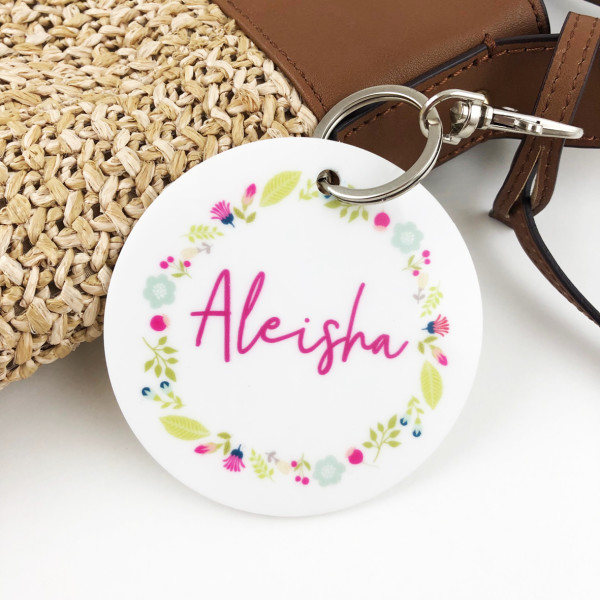 personalised bag tags