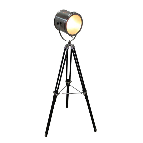 Marine Nautical Search Light Floor Lamp Tripod Base