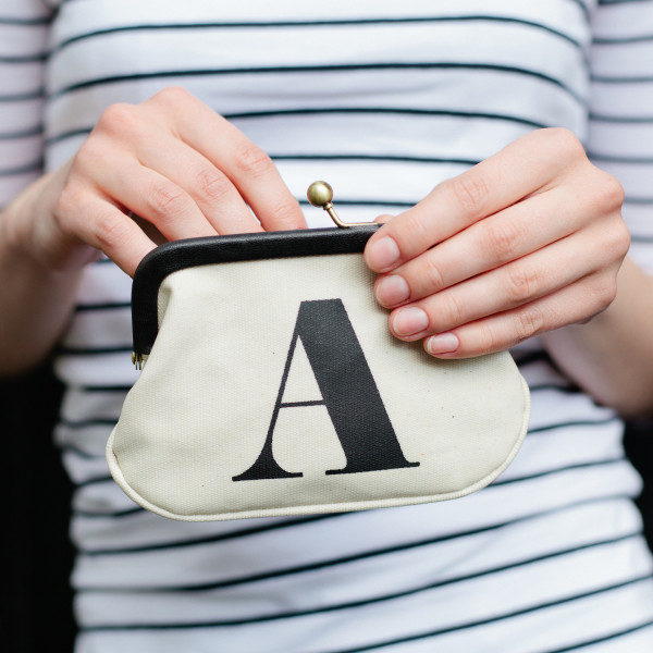 Initial store coin purse