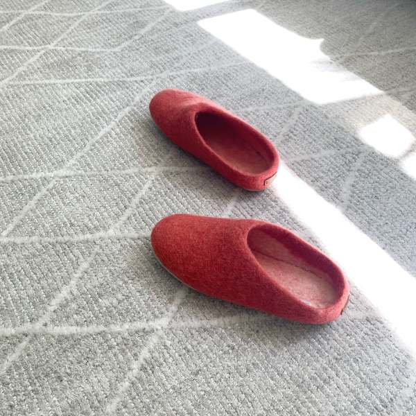 Women s Watermelon Wool Slippers